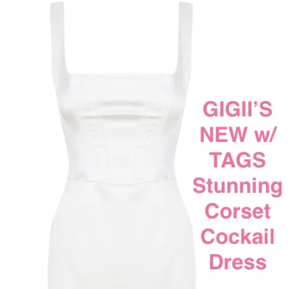 GIGII'S - NWT  - Gorgeous GOYA DRESS - WHITE